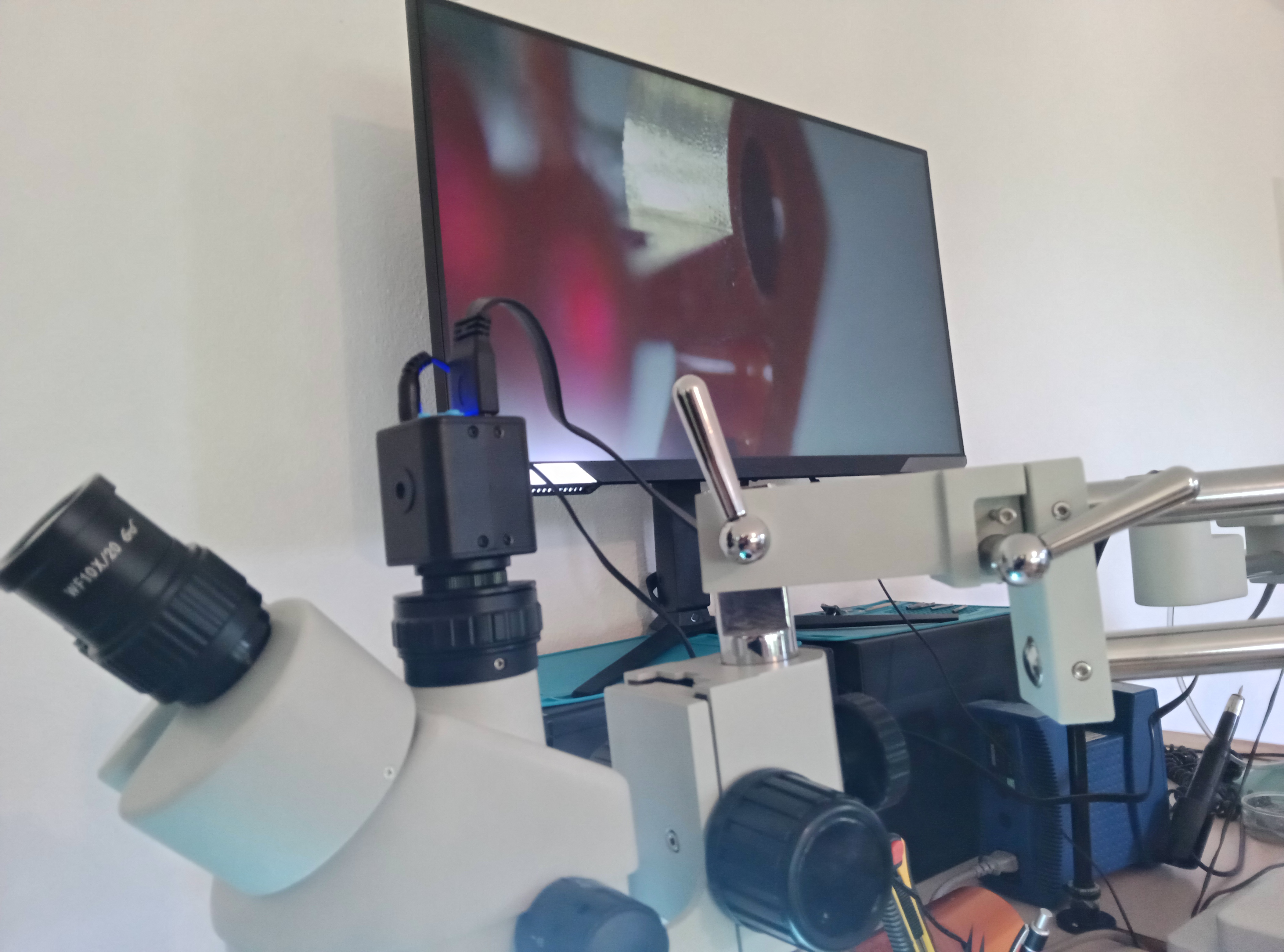 Poste micromoteur Foredom avec accessoires de finition